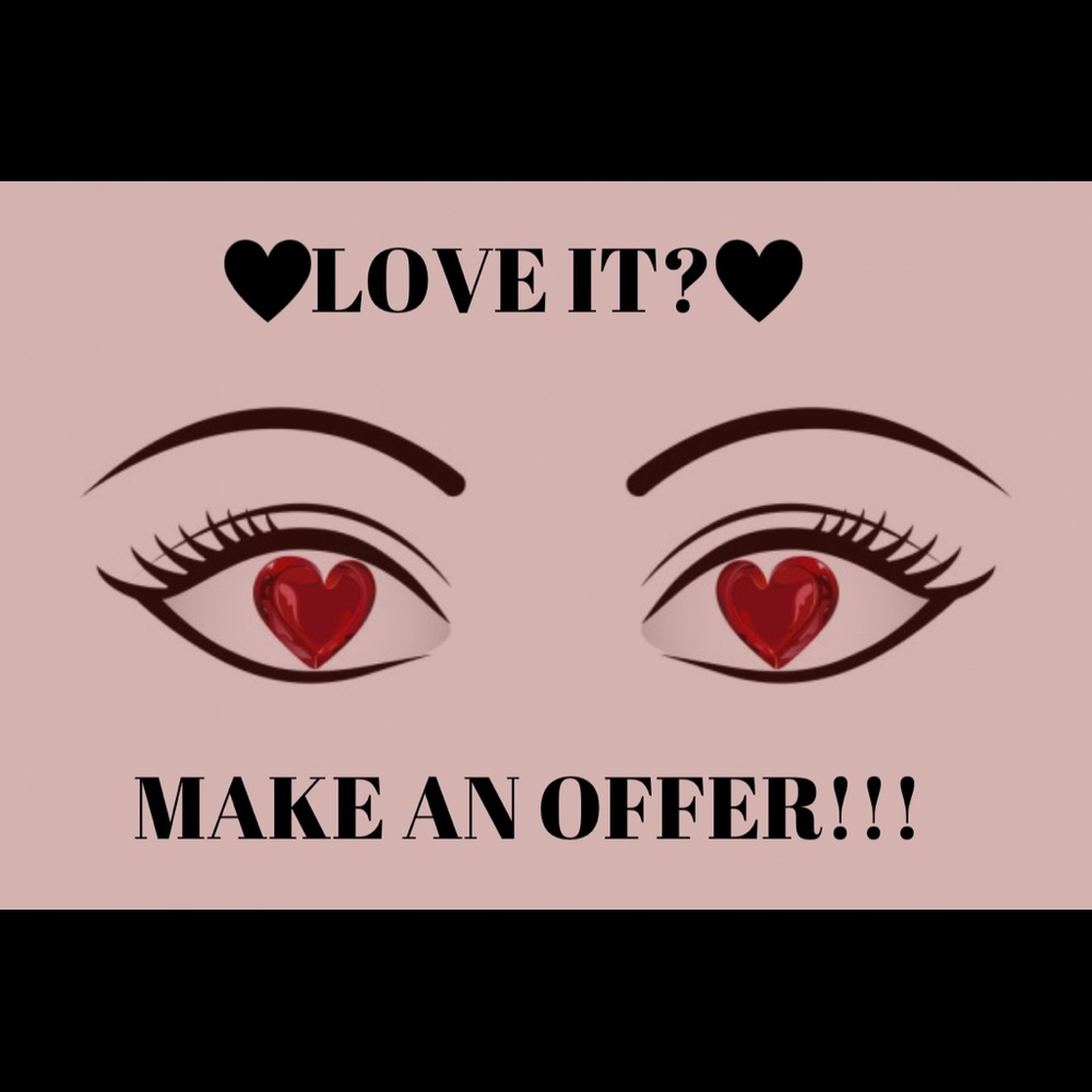 🤗MAKE AN OFFER🤗
